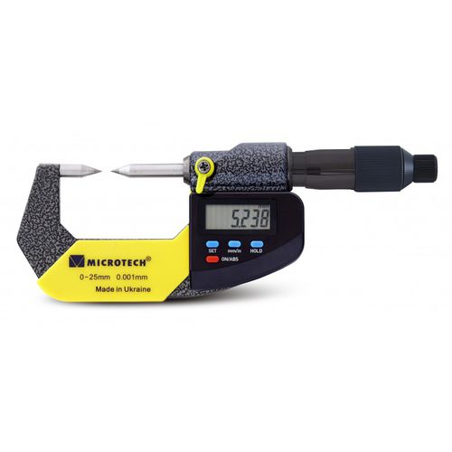 Micromètre d'extérieur - MICROTECH - numérique / IP65 / à pointe
