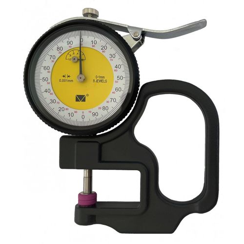 Mesureur d'épaisseur de matériaux - MICROTECH - portable / à cadran