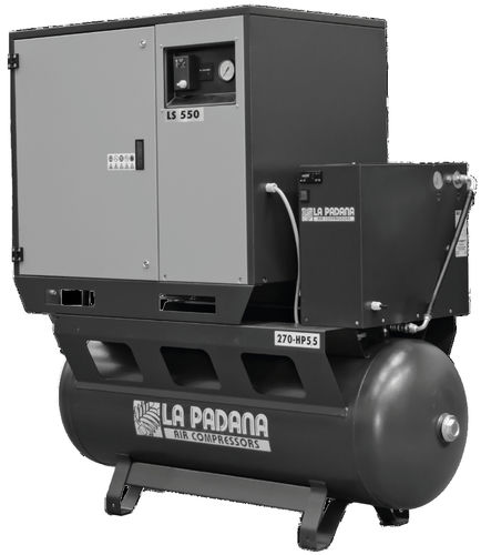 Compresseur à piston - LS 550 - 270E - La Padana Air Compressors - d'air / à moteur électrique / stationnaire