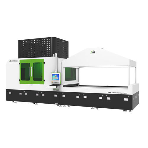 Machine de marquage laser CO2 - MC-DHT-A - GD HAN'S YUEMING LASER TECH CO.,LTD - de métal / de tissus