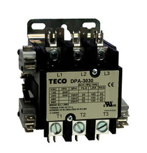Contacteur de puissance - DPA Series - TECO ELECTRIC & MACHINERY Co., Ltd. - monophasé / triphasé