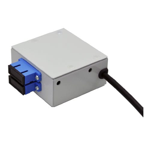 Boîte pour épissure pour fibre optique - MINI ODF-DIN Q-Fiber series - DLL Partners - murale / sur rail DIN / en acier