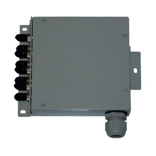Boîte pour épissure pour fibre optique - ODF-DIN series - DLL Partners - murale / en acier