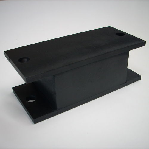 Support antivibratoire rectangulaire - PL.160x60x80x240 - TALLERES EGAÑA - en élastomère / de bloc