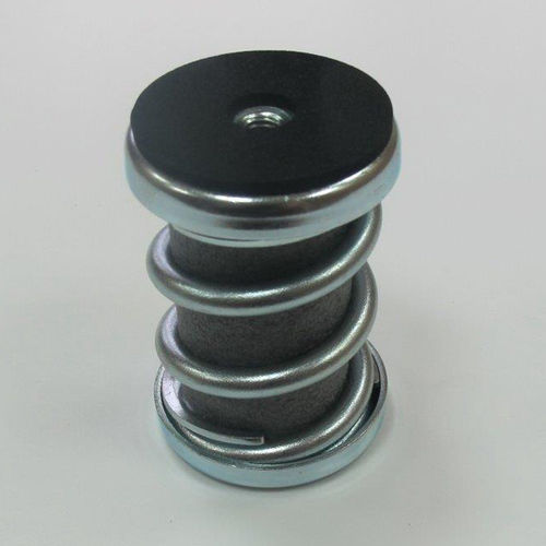Support antivibratoire cylindrique - M-25 - TALLERES EGAÑA - en élastomère / amortisseur à ressort