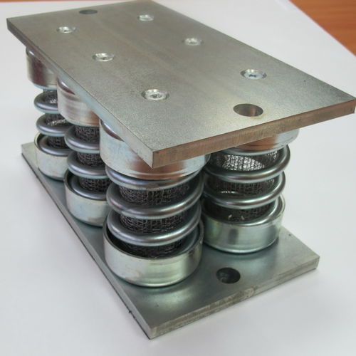 Support antivibratoire cylindrique - 6M-1.500 - TALLERES EGAÑA - métallique / amortisseur à ressort