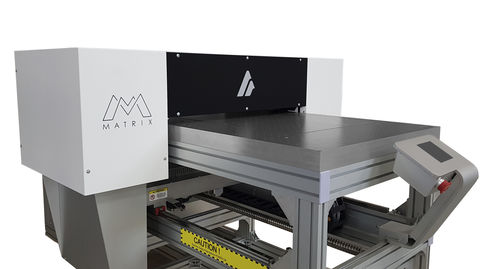 Imprimante à jet d'encre UV - MATRIX UV 2511 - Azonprinter d.o.o. - matricielle / sur pied / industrielle