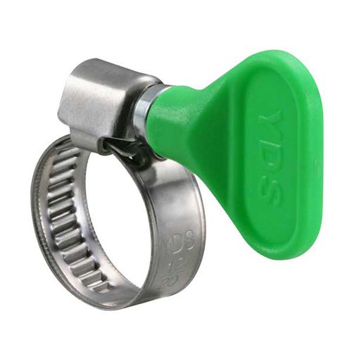 Collier de serrage en acier inoxydable - Y123 series - EVEREON INDUSTRIES INC - à vis papillon / sans crantage / pour basse pression