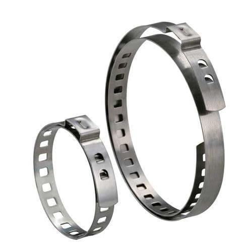 Collier de serrage en acier inoxydable - Y422 / Y423 series - EVEREON INDUSTRIES INC - à oreille ajustable / à bande / pour soufflet de joint homocinétique