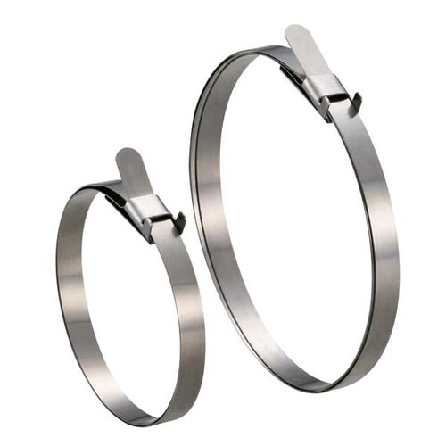 Collier de serrage en acier inoxydable - Y421 series - EVEREON INDUSTRIES INC - verrouillage à dents / à bande