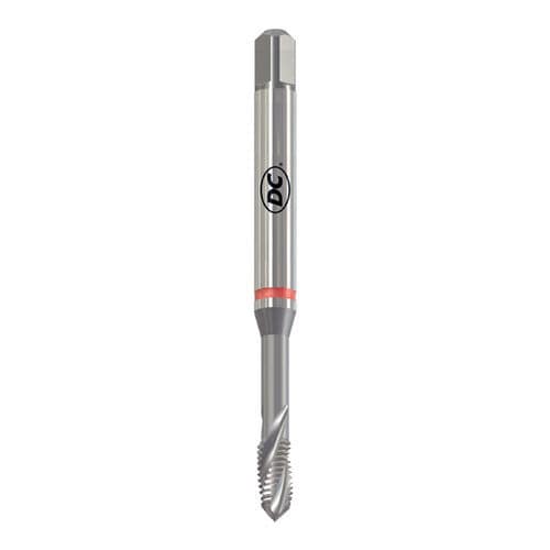 Taraud machine pour trous borgnes - H350-3 - DC SWISS SA - monobloc / à goujures hélicoïdales / HSSE-PM