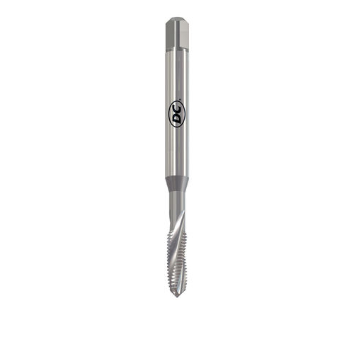 Taraud machine pour trous borgnes - N350-3 - DC SWISS SA - monobloc / à goujures hélicoïdales / HSS-E