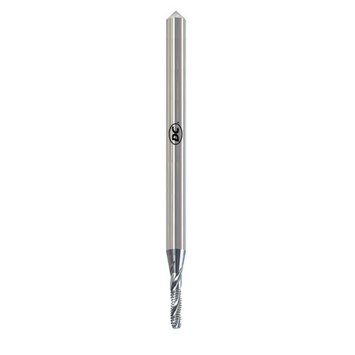 Taraud machine pour trous borgnes - TAZ50VS - DC SWISS SA - monobloc / à goujures hélicoïdales / HSSE-PM