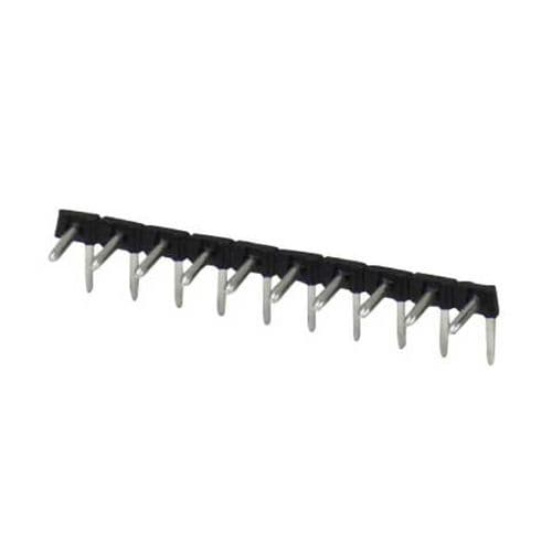 Barrette de contact 5,00 mm (0.197") - HFLS1H4 series - Xiamen Hongfa Electroacoustic Co.,Ltd. - mâle / à une rangée / droite