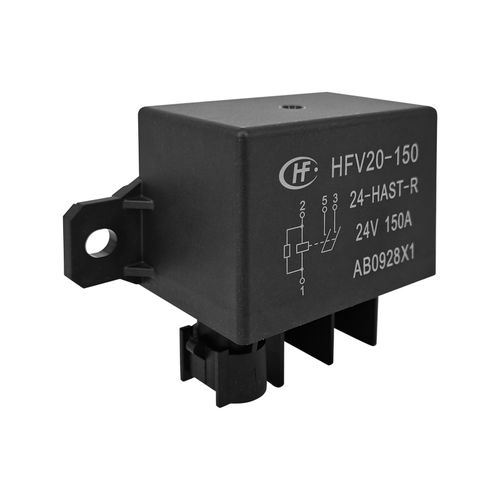 Relais électromécanique 24 Vcc - HFV20-150 - Xiamen Hongfa Electroacoustic Co.,Ltd. - 12 Vcc / 1NO / automobile