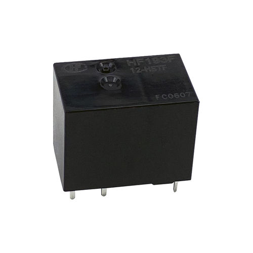 Relais électromécanique DC - HF193F - Xiamen Hongfa Electroacoustic Co.,Ltd. - 1NO / miniature / pour circuit imprimé