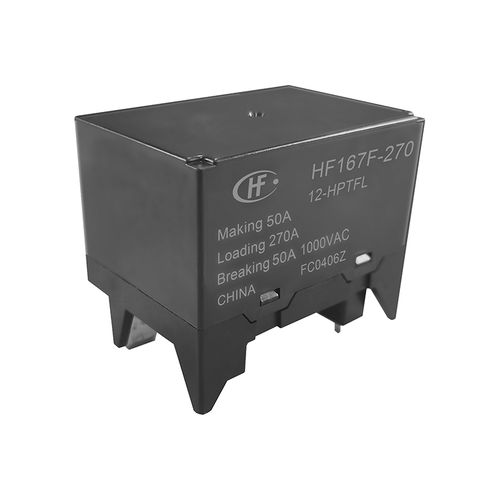 Relais électromécanique DC - HF167F-270 - Xiamen Hongfa Electroacoustic Co.,Ltd. - 1NO / compact / pour montage en surface
