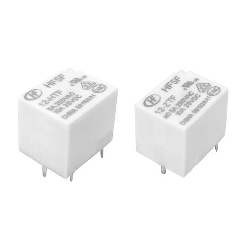 Relais électromécanique DC - HF5F - Xiamen Hongfa Electroacoustic Co.,Ltd. - 1NO / compact / PCB