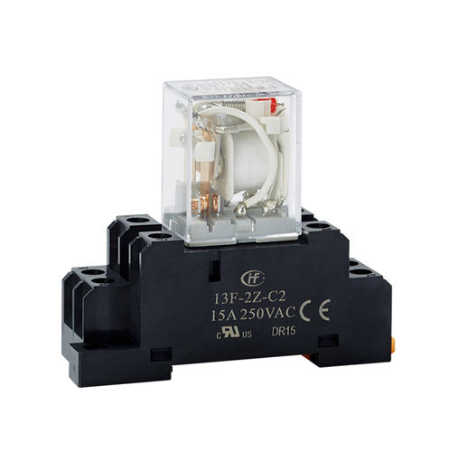 Support de relais électromécanique - 13F-2Z series - Xiamen Hongfa Electroacoustic Co.,Ltd.
