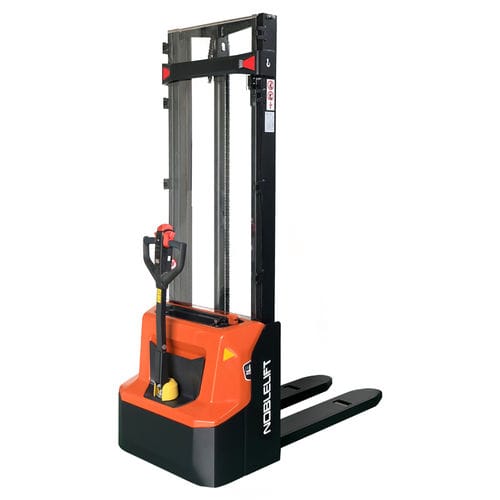 Gerbeur sur batterie - PSE12 series - Noblelift Intelligent Equipment Co., Ltd. - accompagnant / 24 V / 12 V