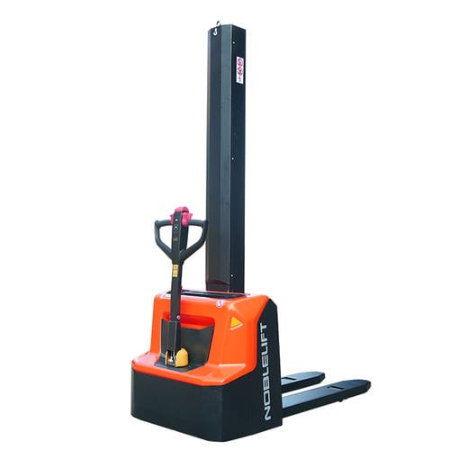 Gerbeur sur batterie - PSE12 series - Noblelift Intelligent Equipment Co., Ltd. - accompagnant / 24 V / 12 V