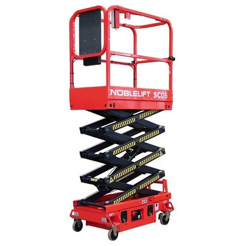 Nacelle élévatrice à ciseaux mobile - SC0 series - Noblelift Intelligent Equipment Co., Ltd. - électrique / pour usage intérieur et extérieur / compacte