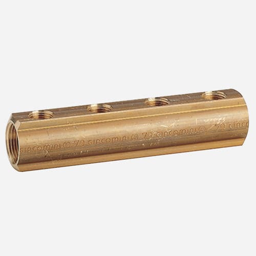 Collecteur multivoie - R551 series - Giacomini - en laiton / filetage femelle
