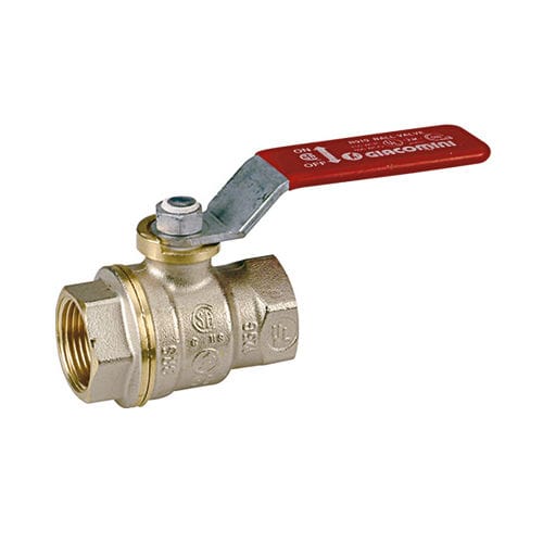 Vanne à boisseau sphérique - R910 series - Giacomini - à levier / pour l'eau / pour vapeur