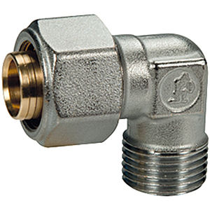 Raccord hydraulique - R562AM - Giacomini - fileté / à compression / équerre