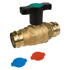 Vanne à boisseau sphérique - R851VT series - Giacomini - manuelle / pour eau potable / pour chauffage