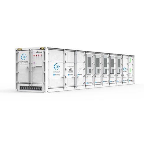 Système de stockage d'énergie LFP - BRES-2400-1250 - Sicon Chat Union Electric Co., Ltd - LiFePO4 / en container / triphasé