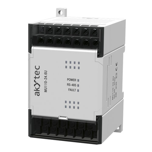 Module de sortie analogique - MU110-24.8I - akYtec GmbH - Modbus RTU / RS485 / à 8 sorties analogiques