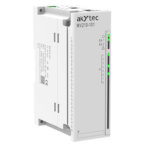 Module d'entrée à 8 entrées analogiques - MV210-101 - akYtec GmbH - analogique / USB / Modbus TCP