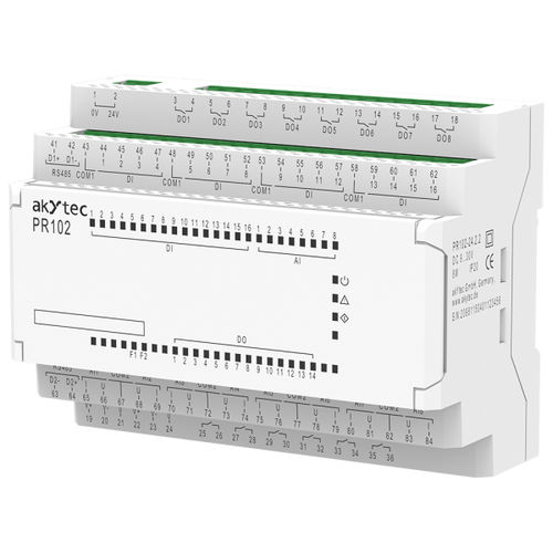 Automate programmable mini - PR102 - akYtec GmbH - sur rail DIN / à 16 E / à 8 E