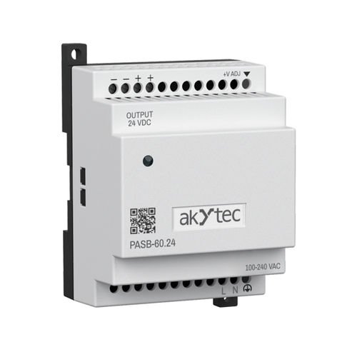 Unité d'alimentation électrique sur rail DIN - PASB - akYtec GmbH - AC/DC