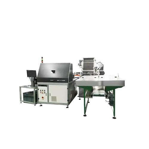 Machine de marquage laser UV - HANS1500D - Han's Laser Technology Co., Ltd - de plastique / intégrable / pour ligne de production continue