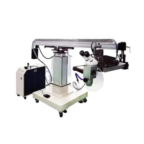 Machine de soudage laser Nd-YAG - MOLD 302 - Han's Laser Technology Co., Ltd - semi-automatique / à roulettes / pour réparation de moules et matrices