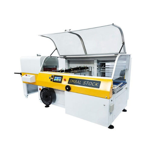 Soudeuse en L emballeuse sous film rétractable - HAMMER IS 800-CS - Imbal Stock Srl - automatique / modulaire / avec tunnel de rétraction