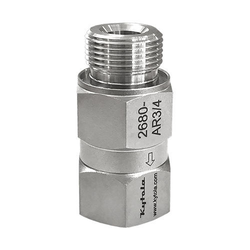 Clapet anti-retour pour gaz - 2680A - Kytola Instruments Oy - G / mâle-femelle / en acier inoxydable