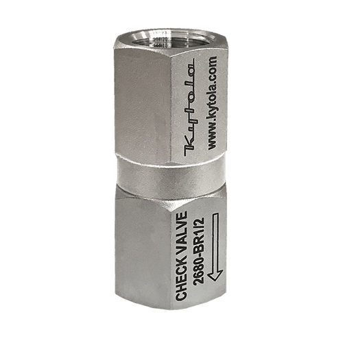Clapet anti-retour pour gaz - 2680B - Kytola Instruments Oy - G / femelle-femelle / en acier inoxydable