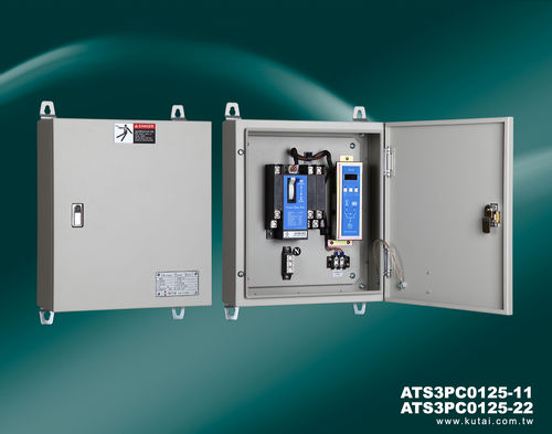 Commutateur de transfert automatique - ATS3PC0125-11 / ATS3PC0125-22 - Kutai Electronics Industry Co., Ltd. - à circuit fermé / pour alimentation de secours / 3 pôles