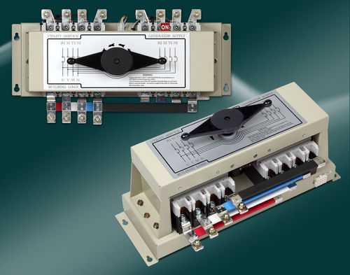 Commutateur de transfert manuel - BTS3BE0225, BTS4BE0225 - Kutai Electronics Industry Co., Ltd. - monté sur châssis / 3 pôles / 4 pôles