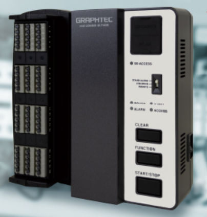 Data logger de température - GLT400 - Graphtec - d'humidité / de tension / de courant