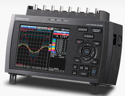 Enregistreur de données de température - GL900 Series - Graphtec - de tension / USB / avec afficheur LCD