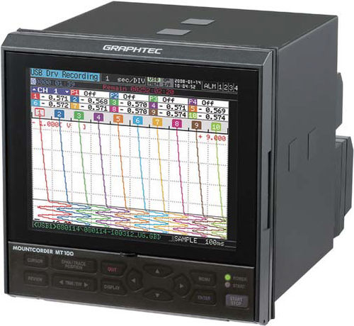 Enregistreur sans papier - MT100 - Graphtec - IP65 / multifonction