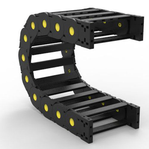 Chaîne porte-câbles ouvrable - 445MU - Brevetti Stendalto - en nylon / avec séparateurs / autoportant