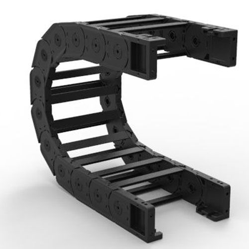 Chaîne porte-câbles ouvrable - H80SC - Brevetti Stendalto - en nylon / avec séparateurs / autoportant