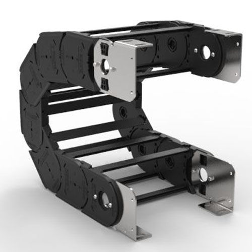 Chaîne porte-câbles ouvrable - H110SC - Brevetti Stendalto - en nylon / avec séparateurs / modulable