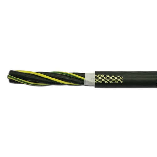 Câble électrique d'alimentation - BC428  - Brevetti Stendalto - blindé / à gaine en PUR / flexible