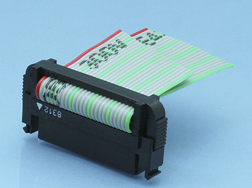 Connecteur carte à fil - 8822 series - KEL CORPORATION - plat / à verrouillage / de carte électronique